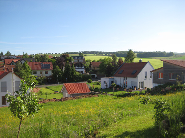 Stdtebau/Erschlieung: kosiedlung in Weyhers